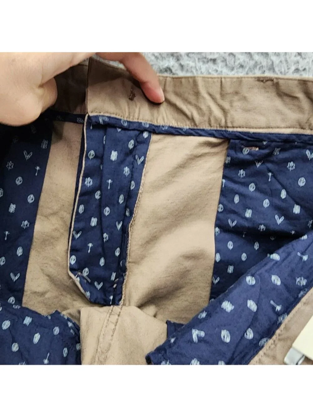 7 Diamonds Pants Mens 29x34 Tan Stretch Mid Rise Straight Fit *NWT*